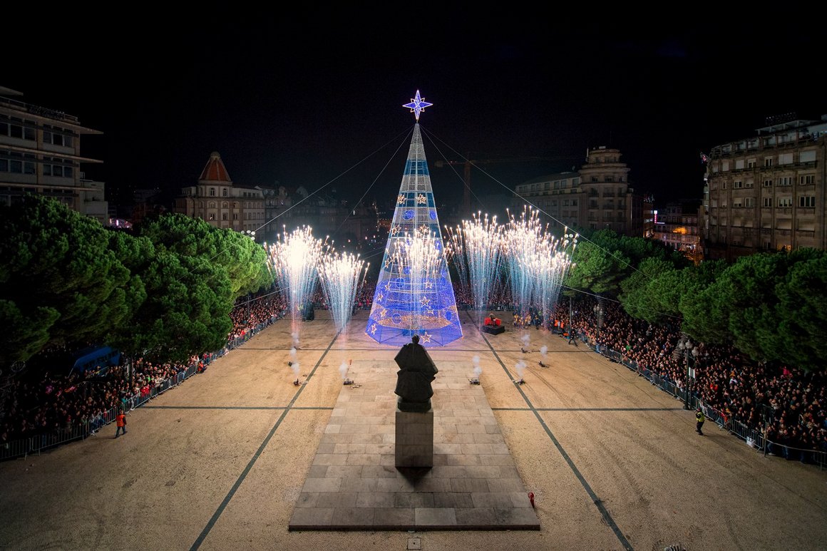 Porto inaugura iluminações de Natal a 1 de Dezembro - Portal de notícias do  Porto. Ponto.