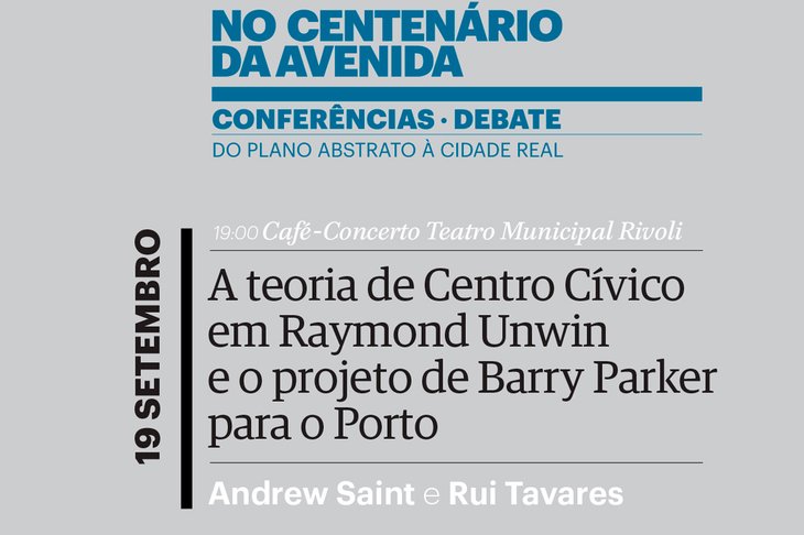 No Centenário da Avenida da Cidade Portal de notícias do Porto. Ponto.